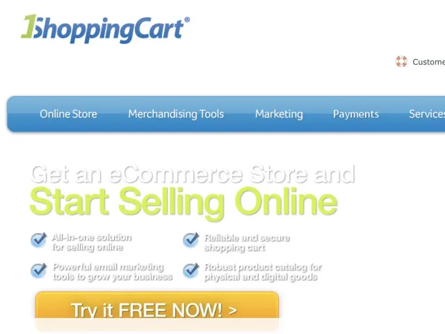 Tarifs 1ShoppingCart Avis logiciel de gestion des paniers d'achat