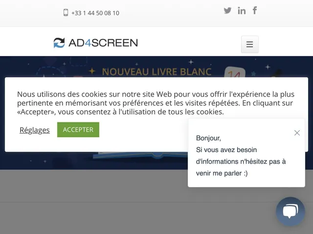 Tarifs Ad4Screen Avis logiciel de marketing mobile