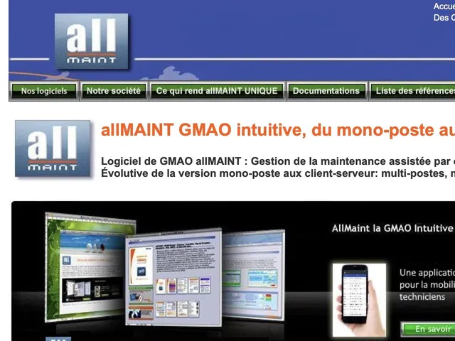 Tarifs Allmaint Avis logiciel de gestion de maintenance assistée par ordinateur (GMAO)