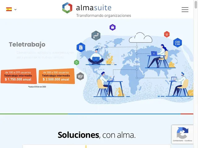 Tarifs Alma Suite Avis logiciel de collaboration en équipe - Espaces de travail collaboratif - plateforme collaboratives