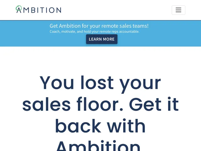 Tarifs Ambition Avis logiciel de ventes sédentaires