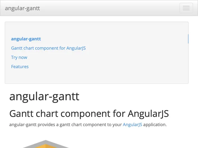 Tarifs angular-gantt Avis logiciel de diagramme de Gantt