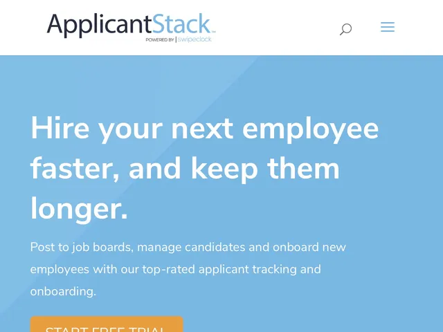 Tarifs ApplicantStack Avis logiciel d'accueil des nouveaux employés