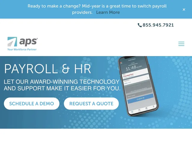 Tarifs APS Payroll Avis logiciel Productivité