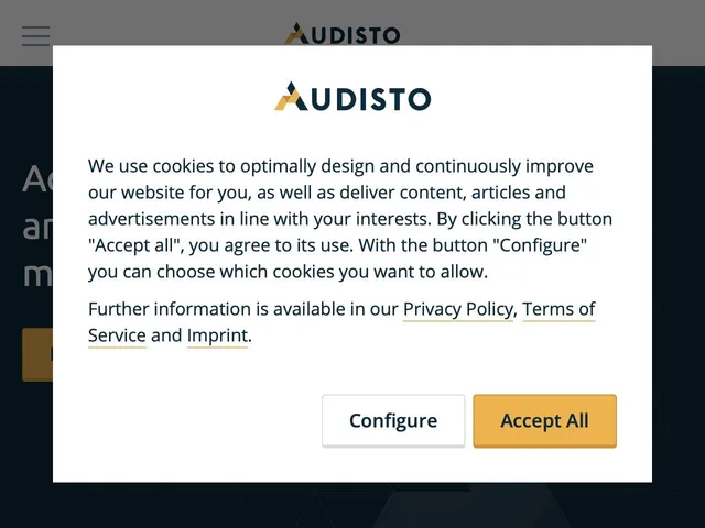 Tarifs Audisto Avis logiciel d'analyse de la performance - rapidité d'un site internet