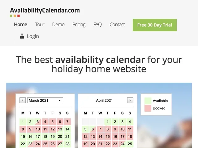 Tarifs Availability Calendar Avis logiciel de gestion d'agendas - calendriers - rendez-vous