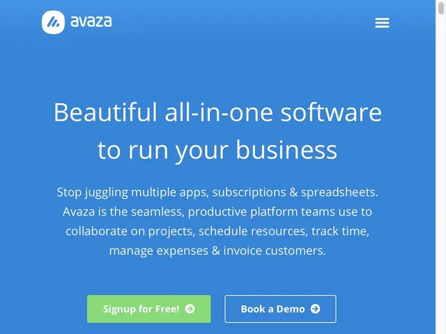 Tarifs Avaza Avis logiciel de gestion de projets