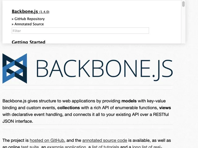 Tarifs Backbone.js Avis framework MVC Javascript