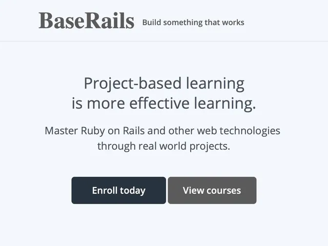 Tarifs Baserails Avis logiciel pour apprendre à coder