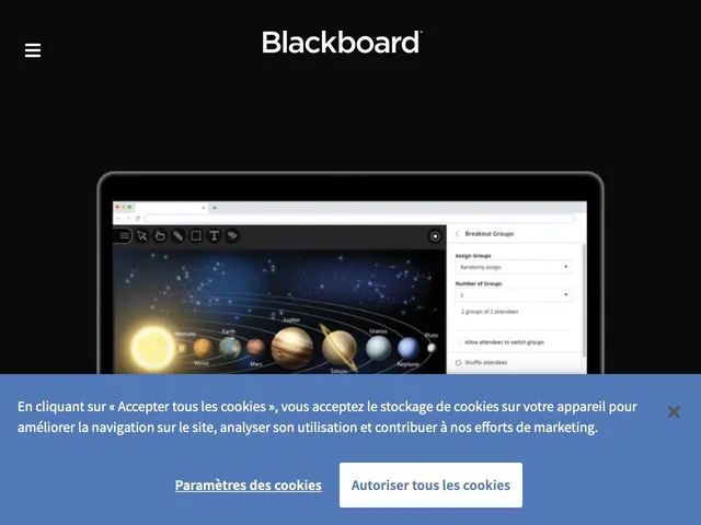 Tarifs Blackboard Collaborate Avis logiciel de visioconférence (meeting - conf call)