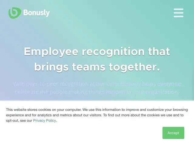 Tarifs Bonusly Avis logiciel de récompense et reconnaissance des employés