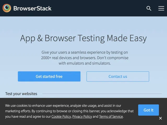 Tarifs BrowserStack Avis logiciel de tests de navigateur internet