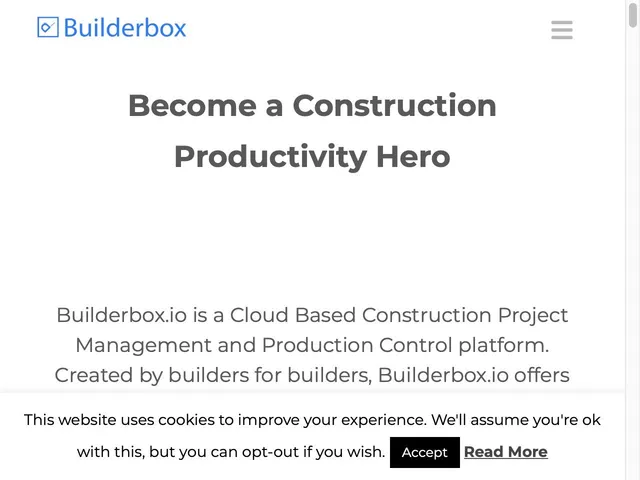 Tarifs Builderbox Avis logiciel de gestion de projets
