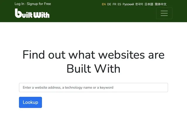 Tarifs Builtwith Avis logiciel de suivi du positionnement (ranking - serp)