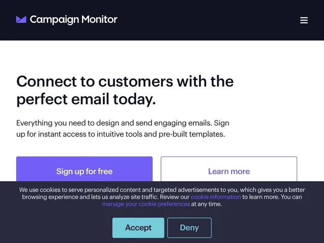 Tarifs Campaign Monitor Avis logiciel d'emailing - envoi de newsletters