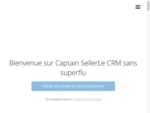 Tarifs Captain Seller Avis logiciel CRM (GRC - Customer Relationship Management)