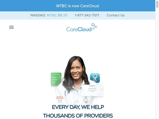 Tarifs CareCloud Avis logiciel Gestion médicale - Hopitaux