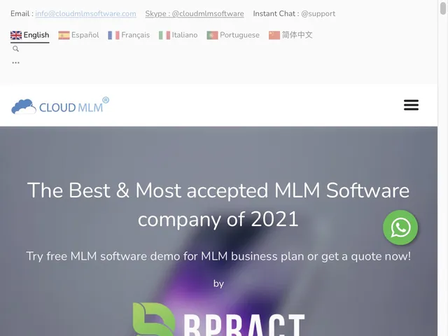 Tarifs Cloud MLM Avis logiciel de marketing relationnel