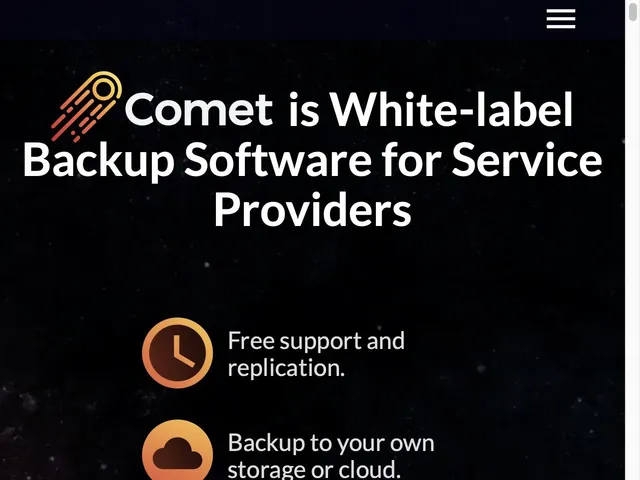 Tarifs Comet Backup Avis logiciel de sauvegarde et récupération de données