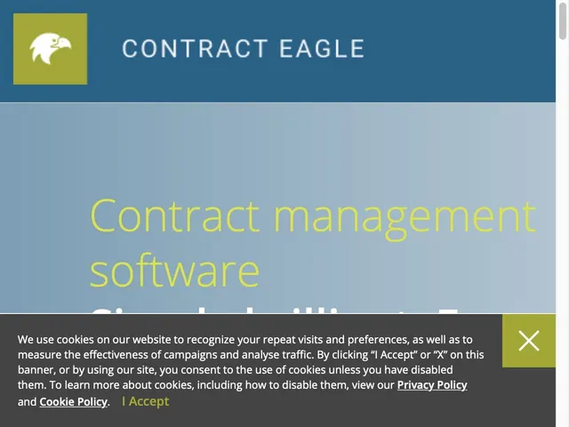 Tarifs Contract Eagle Avis logiciel de gestion des contrats