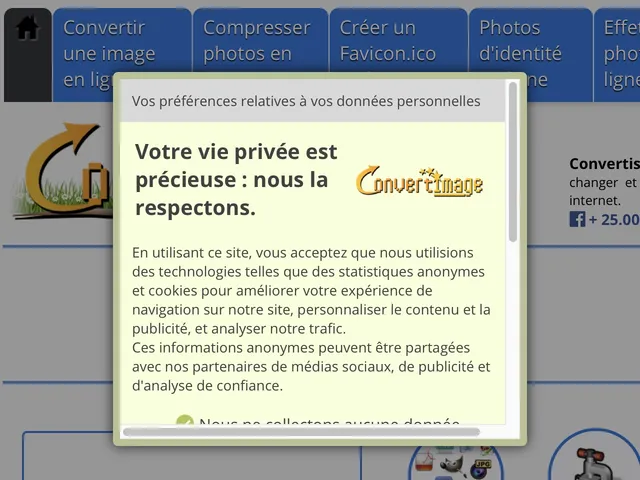 Tarifs ConvertImage Avis logiciel pour optimiser une image - compresser une image