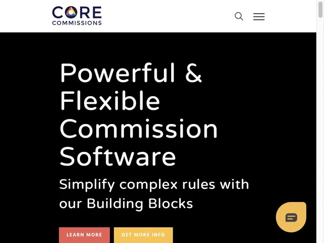 Tarifs Core Commissions Avis logiciel de commission sur ventes