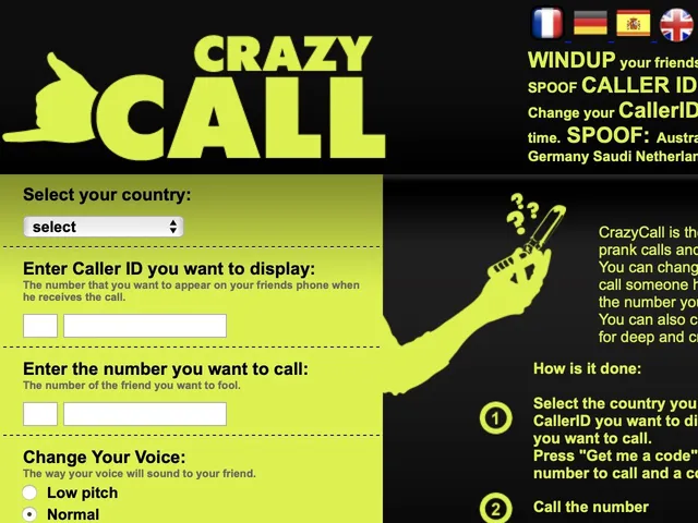 Tarifs CrazyCall Avis logiciel d'activation des ventes