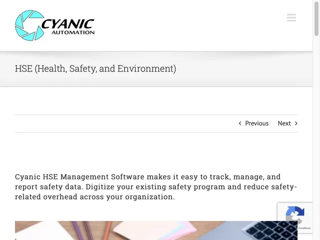 Tarifs Cyanic HSE Avis logiciel de QHSE (Qualité - Hygiène - Sécurité - Environnement)