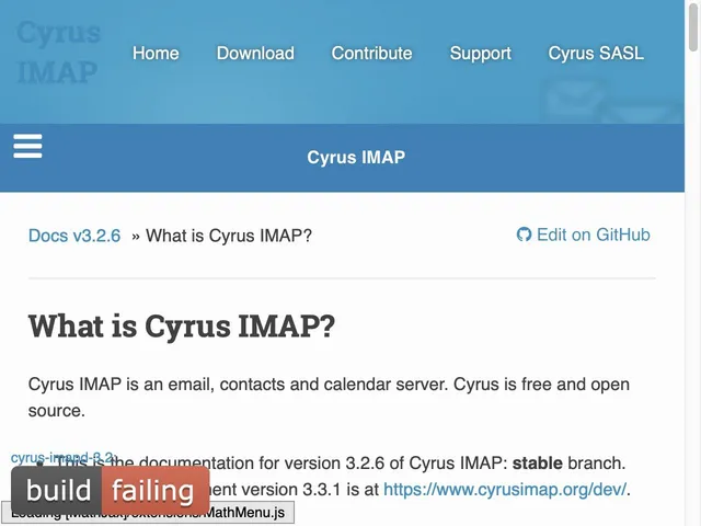 Tarifs Cyrus IMAPd Avis logiciel Gestion des Emails