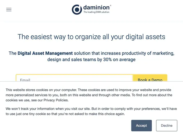 Tarifs Daminion Avis logiciel de gestion des actifs numériques (DAM - Digital Asset Management)