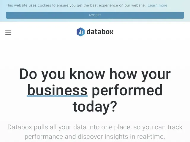 Tarifs Databox Avis logiciel de tableaux de bord analytiques