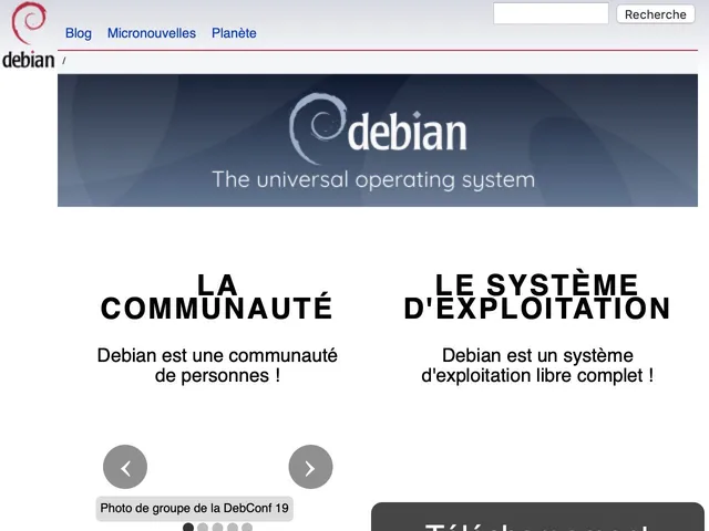 Tarifs Debian Avis Systèmes d'exploitation serveur et bureautiques