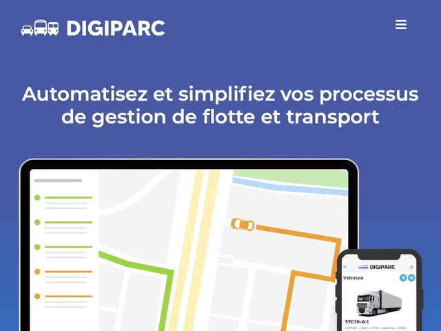 Tarifs DIGIPARC Avis logiciel de gestion des transports - véhicules - flotte automobile