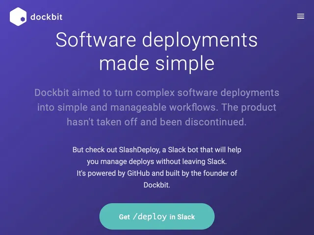 Tarifs Dockbit Avis logiciel d'automatisation de conception et de déploiement