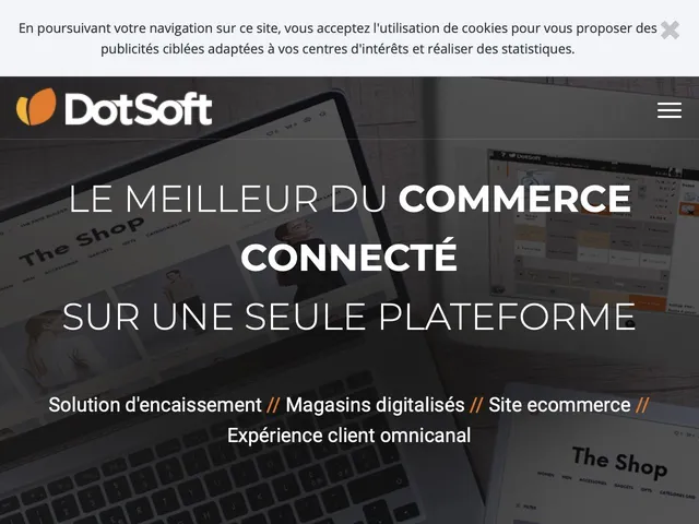 Tarifs Dotsoft Avis logiciel de gestion E-commerce - création de boutique en ligne