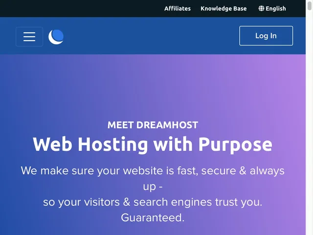 Tarifs DreamHost Hosting Avis outil d'Hébergement Web - Serveurs