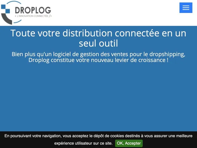 Tarifs Droplog Avis logiciel de gestion de la chaine logistique (SCM)