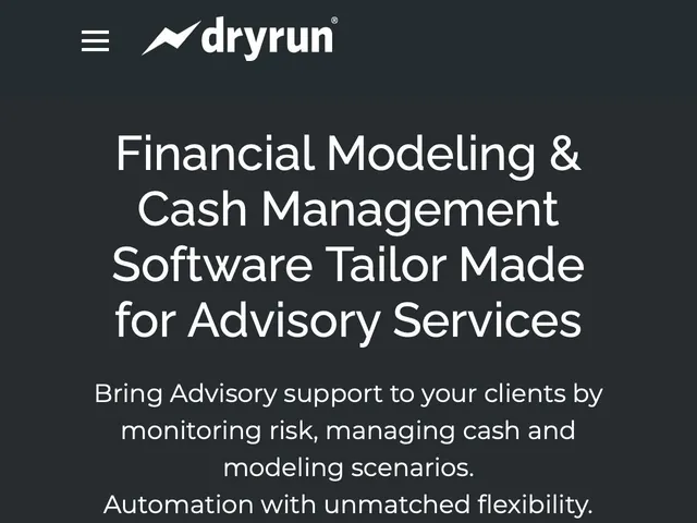 Tarifs Dryrun Avis logiciel de gestion de la performance financière