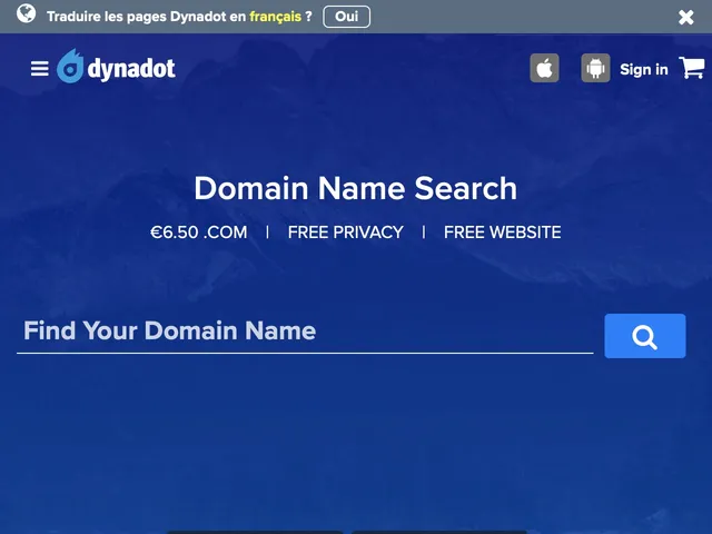 Tarifs DynaDot Domain Registration Avis outil de Gestion de domaines