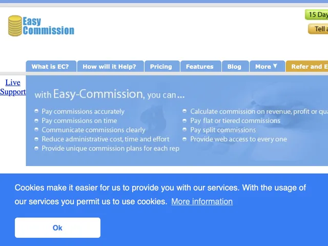 Tarifs Easy-Commission Avis logiciel de commission sur ventes