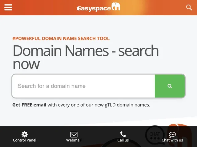 Tarifs Easyspace Domain Registration Avis outil de Gestion de domaines