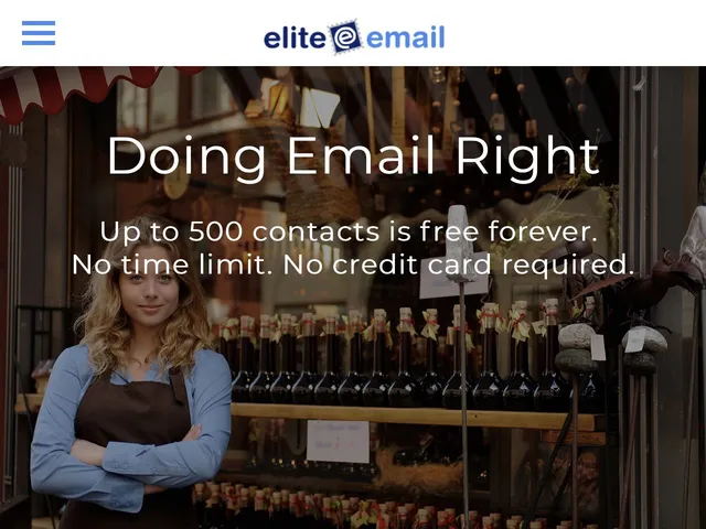 Tarifs Elite Email Avis logiciel de conception d'emails