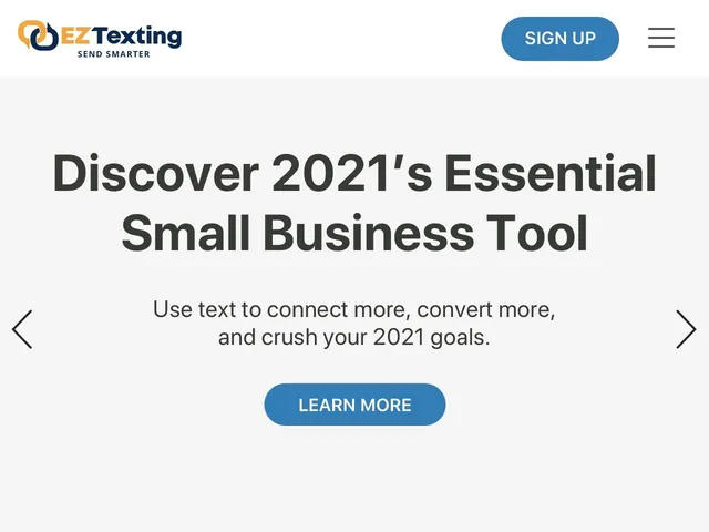 Tarifs eZ Texting Avis logiciel d'envoi de SMS marketing