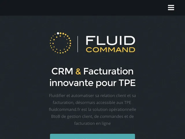 Tarifs Fluid Command Avis logiciel CRM (GRC - Customer Relationship Management)