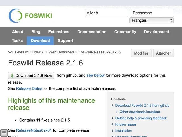 Tarifs Foswiki Avis logiciel de wikis - espaces de discussion