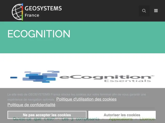 Tarifs GeoMedia Avis logiciel d'information géographique (SIG)