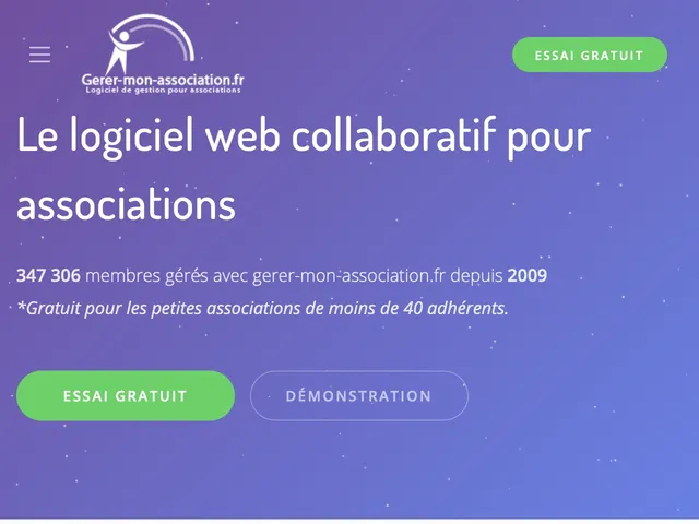 Tarifs Gerer-mon-association Avis logiciel Gestion d'associations