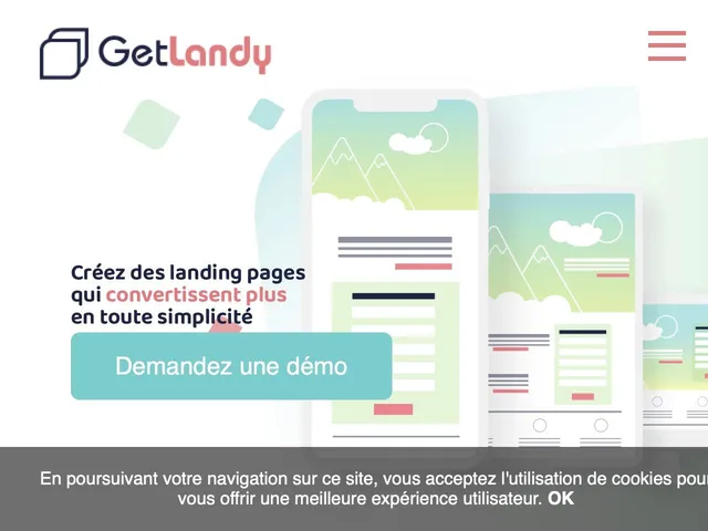 Tarifs Getlandy Avis logiciel de création de landing page