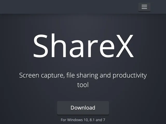 Tarifs ShareX Avis logiciel de screencast - capture d'écran