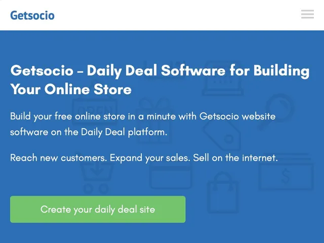 Tarifs Getsocio Avis logiciel de gestion E-commerce - création de boutique en ligne